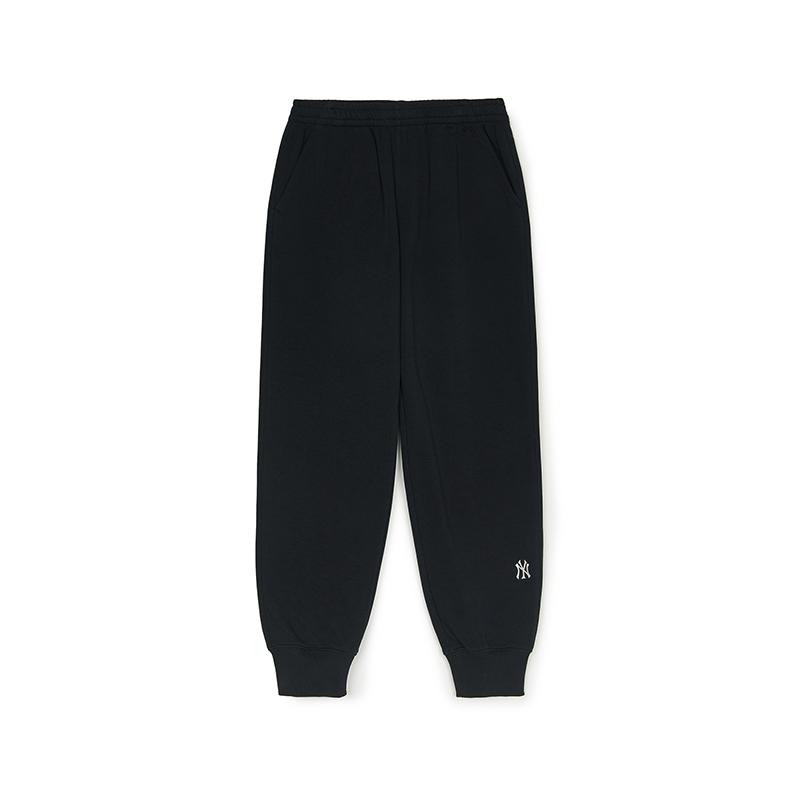 New MLB New York Yankees Basic Collection SS25 Knitted Sports Pants Unisex Black 3APTB0151-50BKS