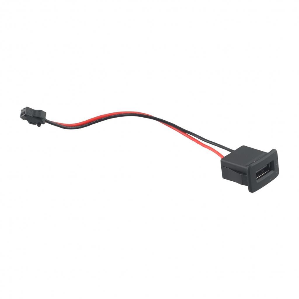 Easy Installation USB Power Connector Fireproof PA Materials