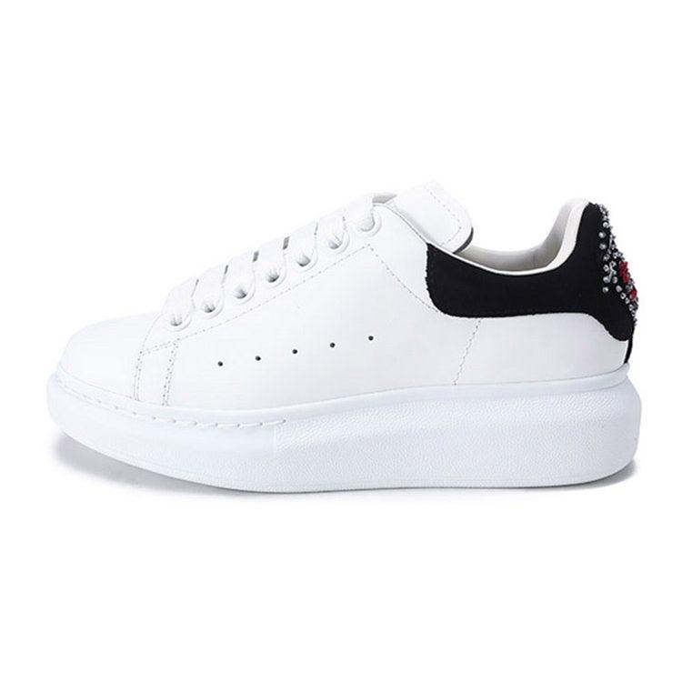 Alexander Mcqueen Oversized Shoes 'Off White Black' Women's 667238WIAF29061