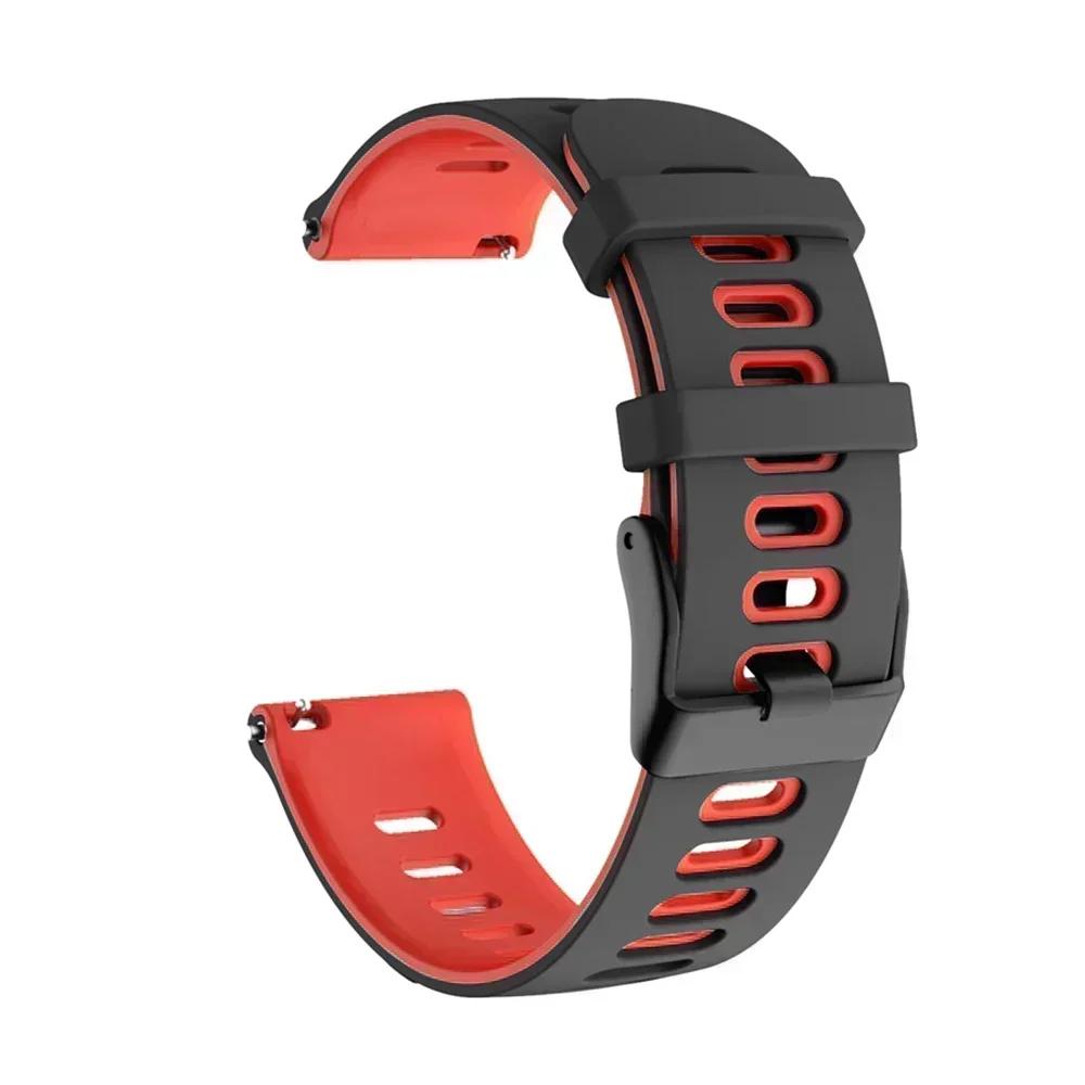 22mm Silicone Strap For HUAWEI WATCH 5 4pro GT6 5 Pro GT 6 5 4 3 2 46mm Sport Replace Band For AMAZFIT BIP 6 Smartwatch Bracelet