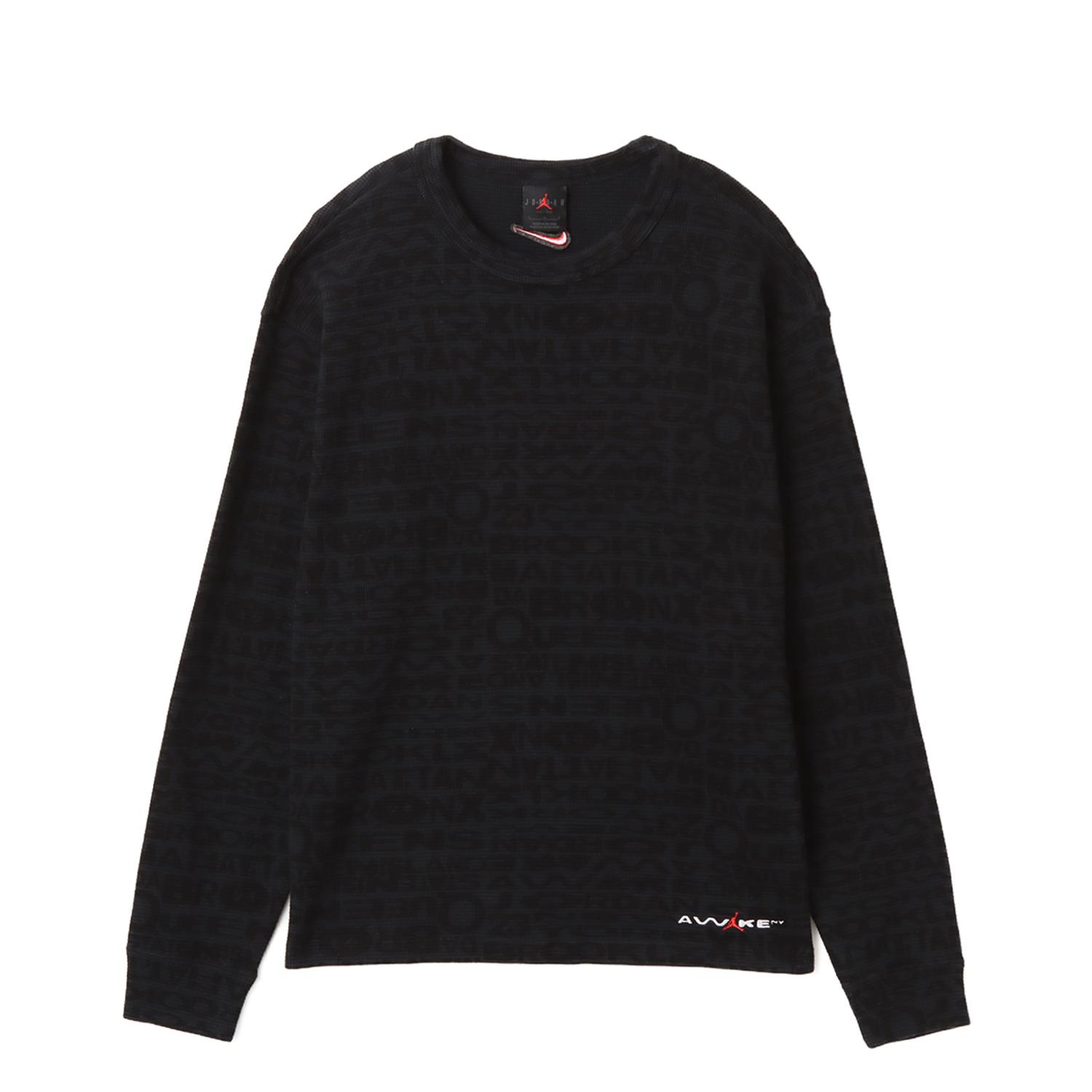 

Jordan Awake NY FW25 M J AWNY Thermal Crew Neck Pullover Long Sleeve T-Shirt Unisex Tops IB7955-010 S