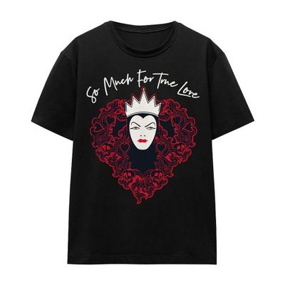 Disney Villains Unisex Adult True Love Evil Queen Valentine`s Day T-Shirt