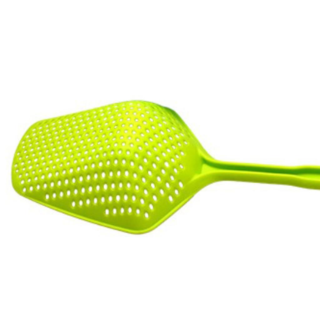 Scoop Colander PP Plastic Integrated Multifunctional Slotted Spoon for Cooking Kitchen Supplies