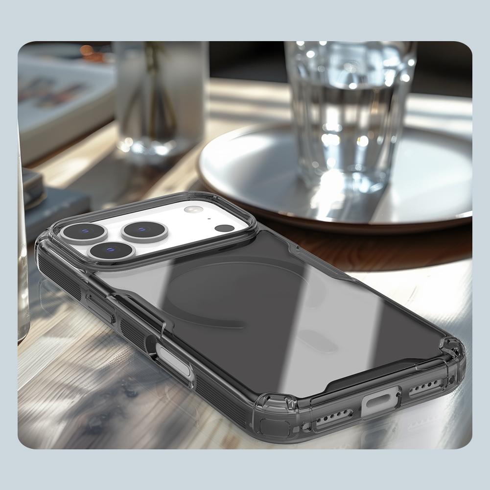 NILLKIN Für iPhone 17 Pro Max Air Case Natur TPU Pro Magnetisch Transparent Weiche Silikonhülle Klare Hülle