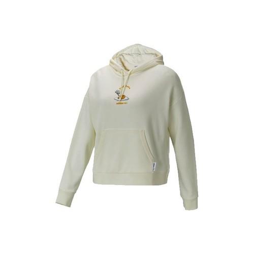 adidas NEO x Gudetama Collaboration Sports Hoodie Women s Han Jade White L белый