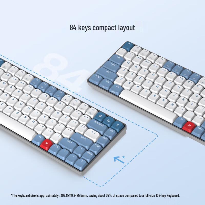 iFLYTEK D1 AI Smart Tri-Mode Mechanical Keyboard