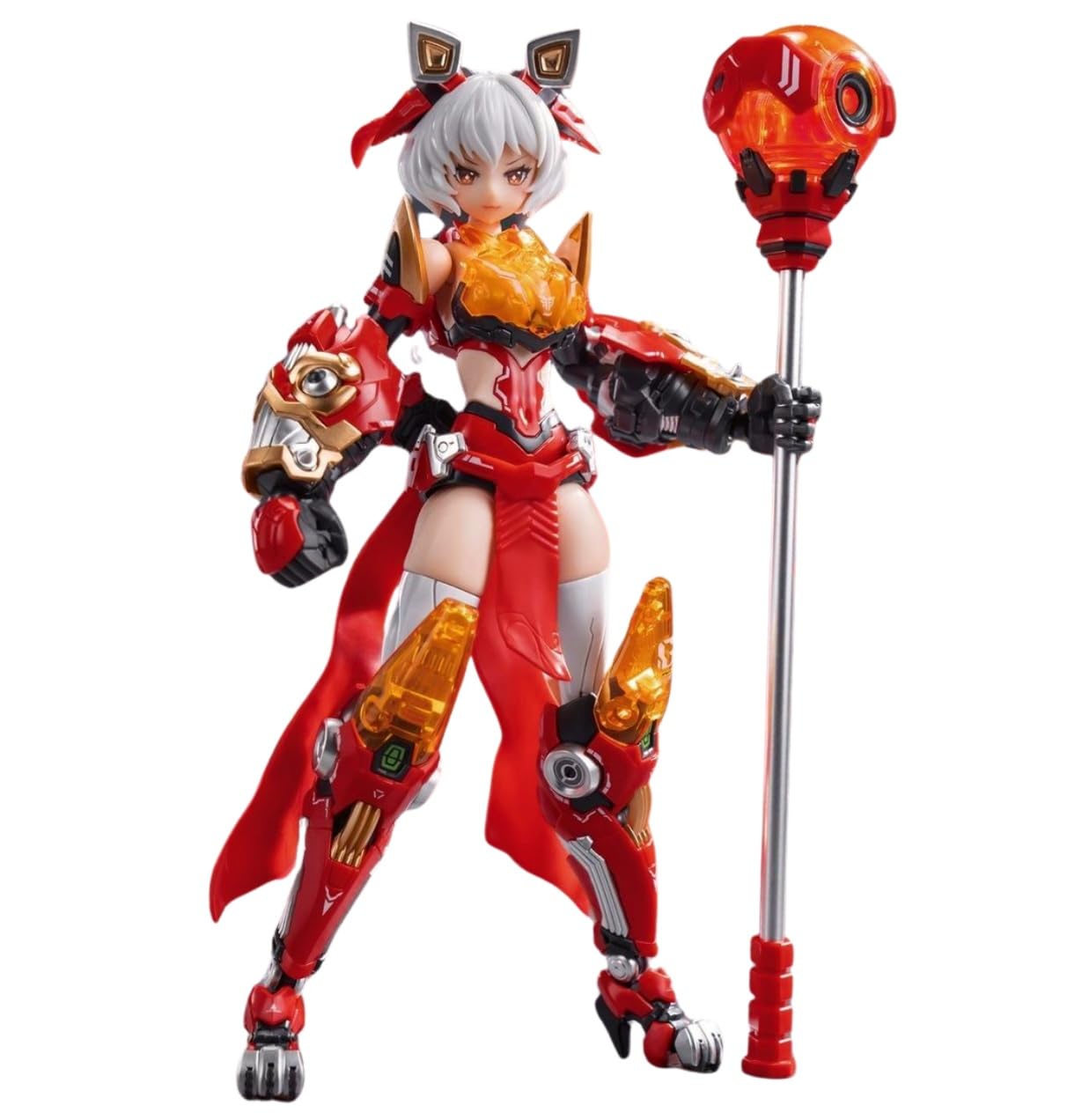 

Omoido Permanent White Day Reio Seishi Height 17cm Beautiful Girl Armored Girl Assembly Plastic Model [ToyBase] 1/12 Color-coded