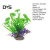 Artificial Aquatic Plants Fade-resistant Simulation Plastic Hydroponic Grass Vibrant Aquarium Landscape Decor for Fish Reptile Tanks