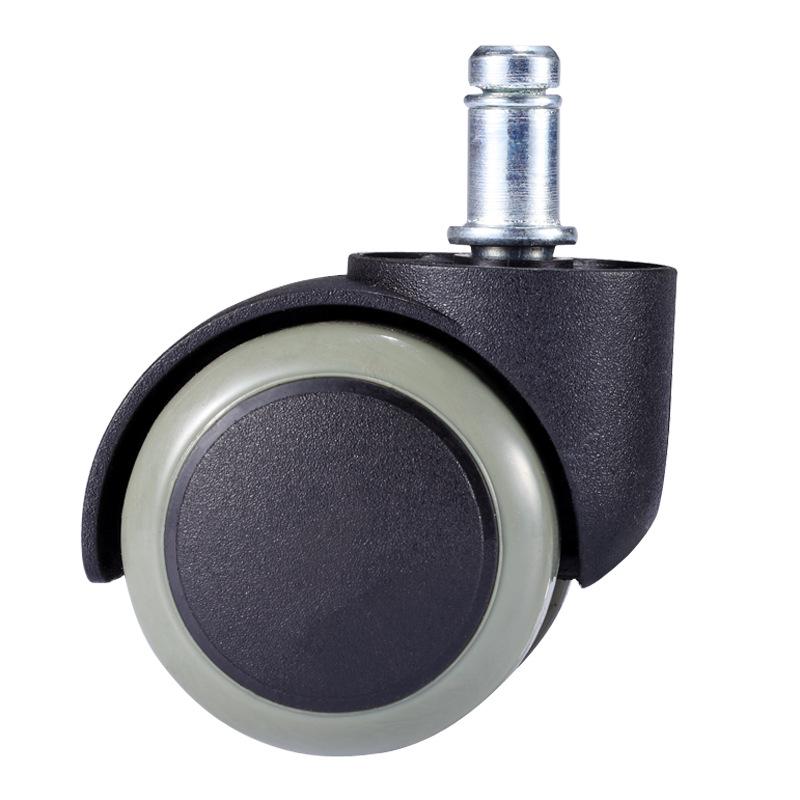 5-teiliges Nylon-Bürostuhlräder-Set - Universelle leise Rollen für Gaming-Stühle