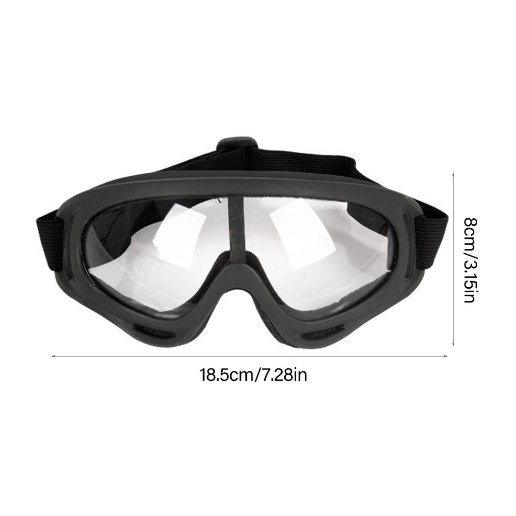 Safety Goggles Protective Eyewear for n Laboratory Clear Lens Goggles with Adjustable Headband Scratchproof