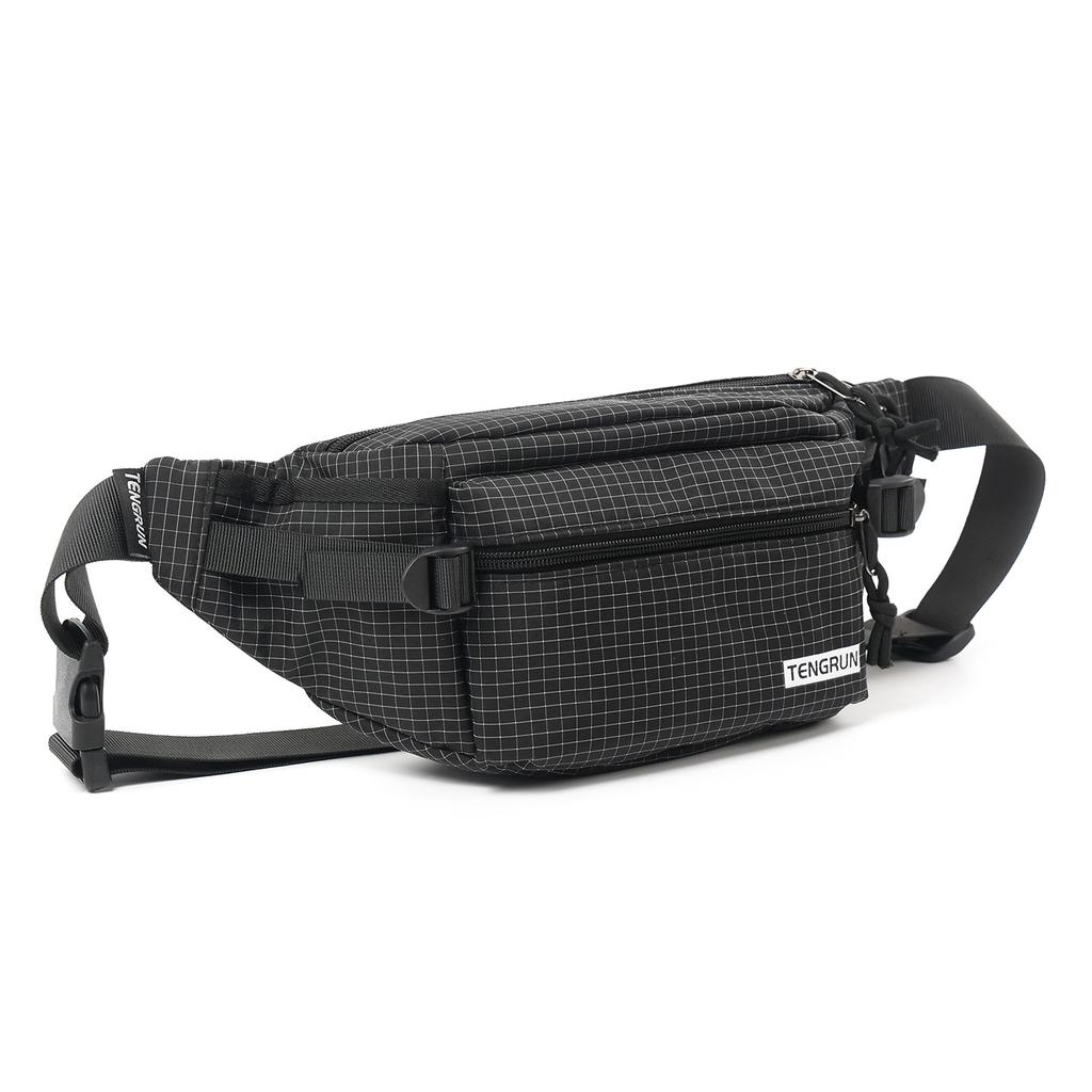 Breast Bag Men'S Trendy Brand Shoulder Messenger Bag Couple Student Casual Satchel Sports Cycling Fanny Pack Mobile Phone Bag Women