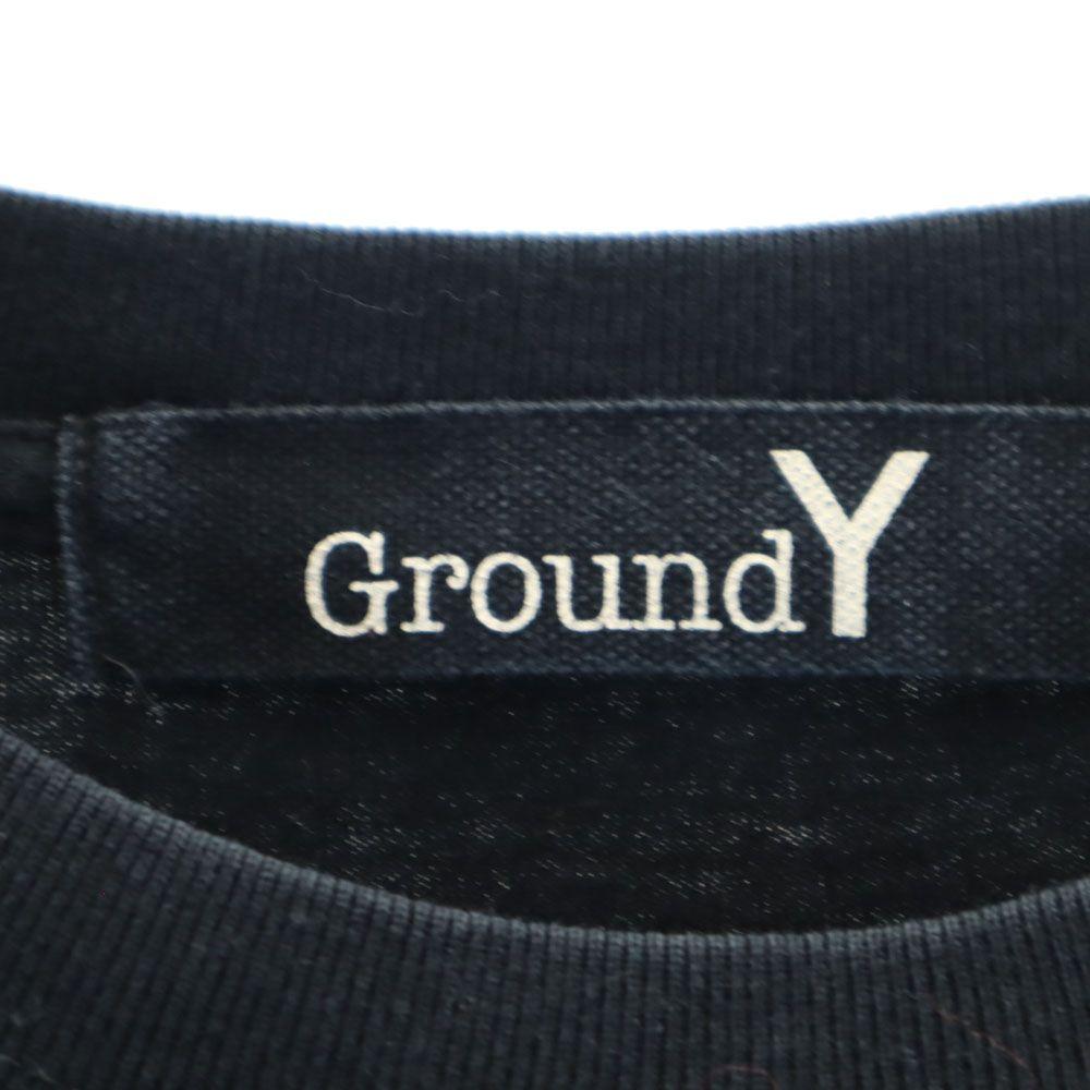 Ground Y Long sleeve T-shirt black Ron T Men's Used