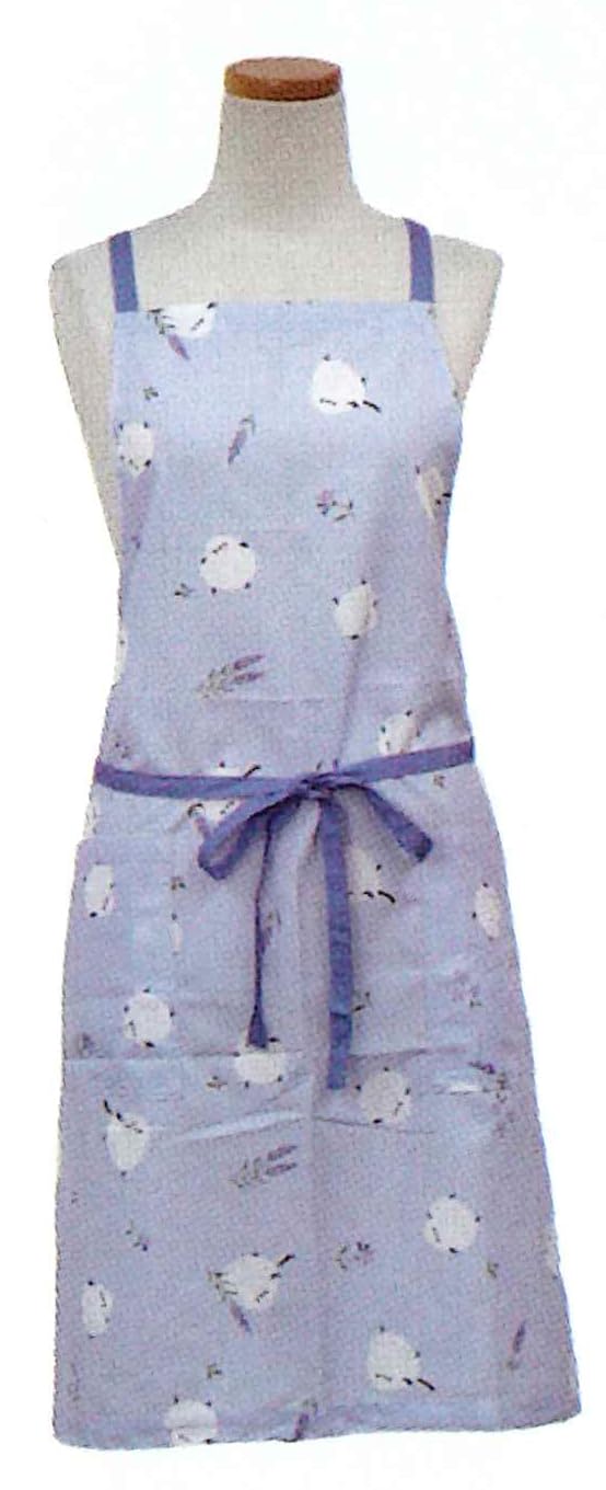 

Короткий фартук Friends Hill лавандового цвета Shimaenaga Blue