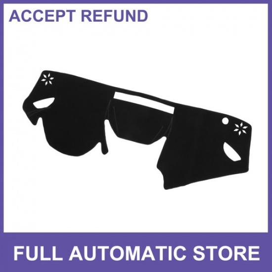 Car Dashboard Cover Mat Polyester Black Single  for Subaru Impreza 17-20