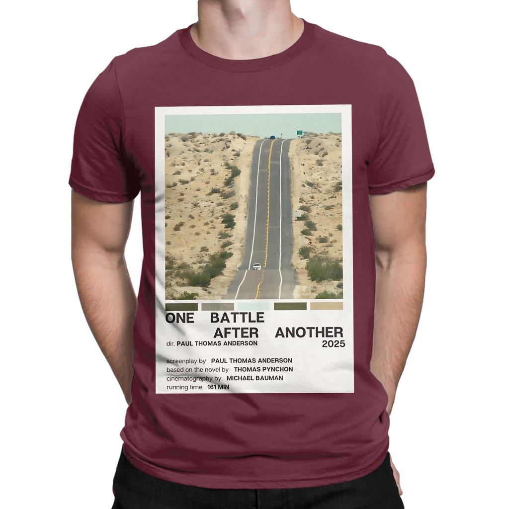 Ein Kampf nach dem anderen Filmplakat Grafik 100% Baumwolle T-Shirt Ein Kampf nach dem anderen T-Shirts Oberteile Für Unisex
