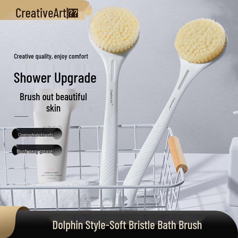 

Мягкая щетина, длинная ручка, щетка для ванны