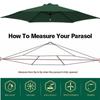 2/2.7/3M Patio Umbrella Surface Polyester Sunshade Cloth Umbrella Surface Cloth  Outdoor