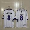 Ravens Football Jersey 2nd Gen Short Sleeve 8 14 22 Embroidered Team Sport Uniform Men Women