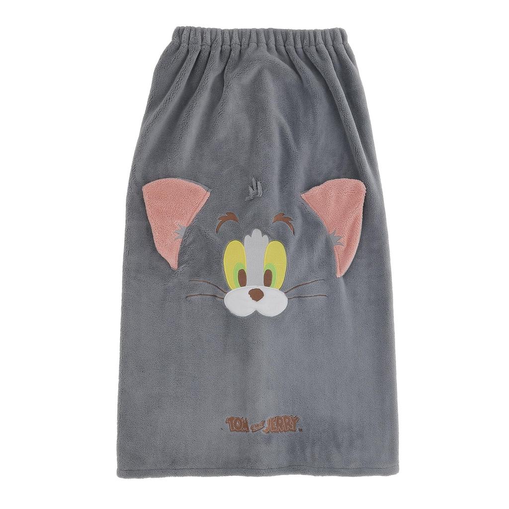 Marushin 80cm Roll Tom and Jerry Applique Microfiber for Boys and Product 4105094700 Towel, Tom, Towel, Absorbent, Quick-Drying, Girls, Number