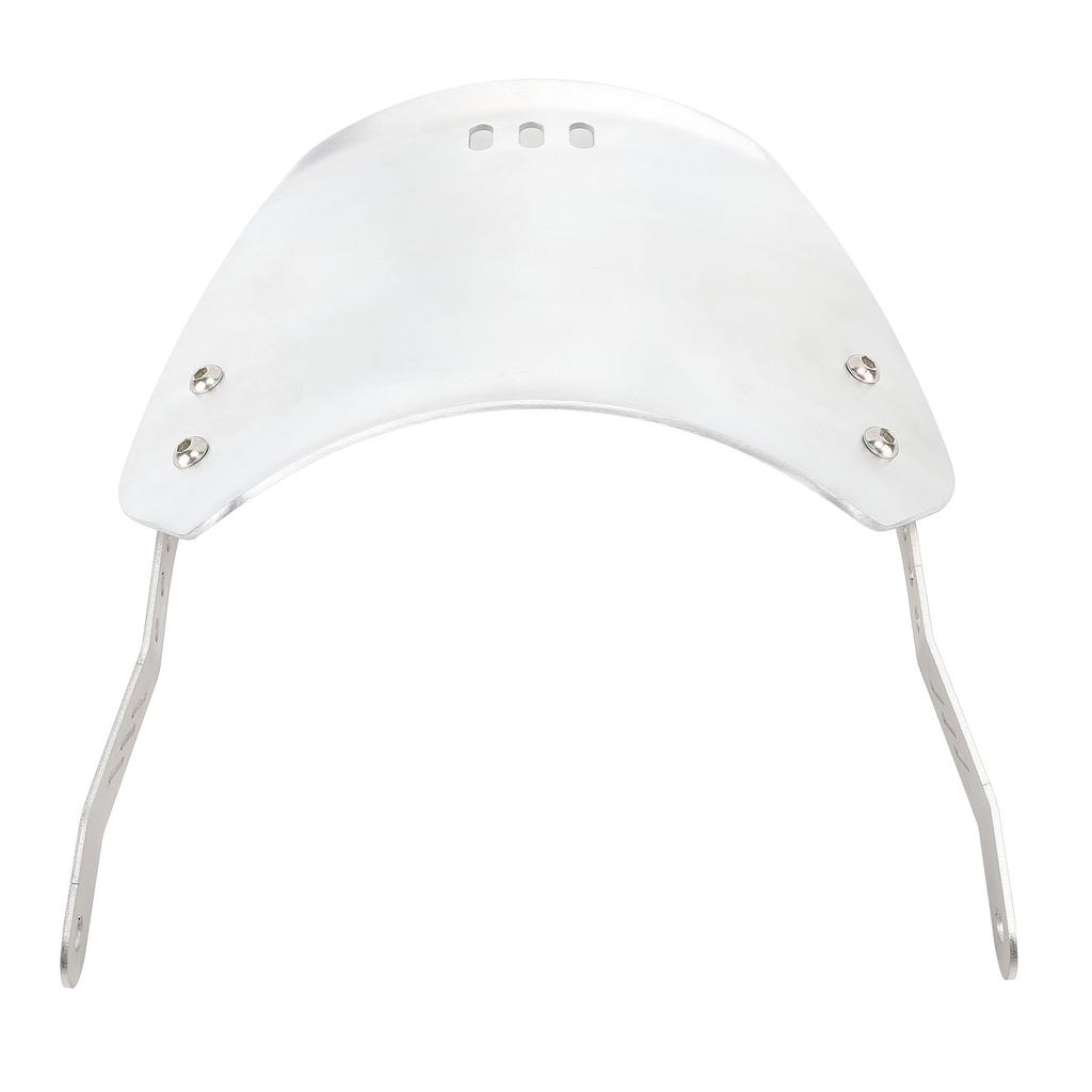 Motorcycle Protective Wind Deflector Windscreen Front Flyscreen with Mount Replacement for Su uki SV1000 SV400 GS750E