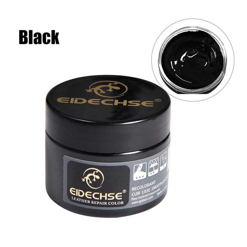 Balsamo Ricolorante per Pelle Rinnova Ripara Colore per Pelle Sbiadita Graffiata per Divani Sedili Auto Abbigliamento Borse 1.7 Oz