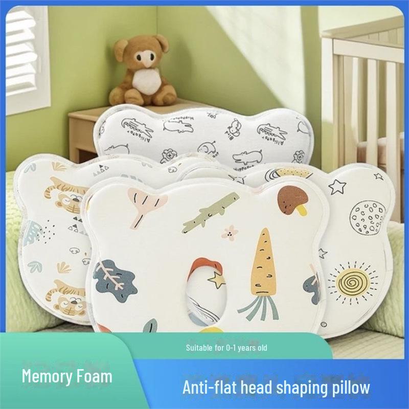 Memory Foam Babykissen für Neugeborene: Anti-Kopfneigung, formende Unterstützung für 0-1-Jährige, Ganzjahreskomfort.