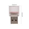 USB Plug Lamp Computer Mobile Power Charging USB Small Book Lamps LED Eye for Protection Reading Light Night Lig