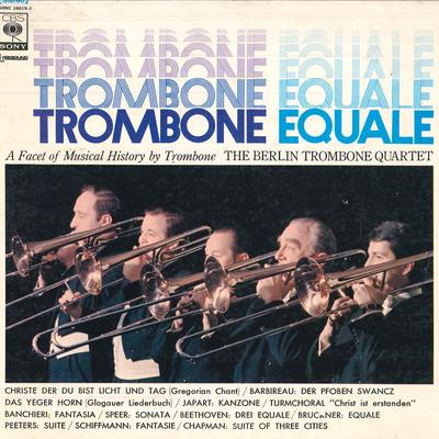 LP Record BERLIN TROMBONE QUARTET - Facet Of Musical History By Trombon SONC16015J CBS SONY 1970 Japan Classical Used