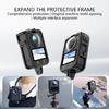 MultiPurpose Camera Case Protections Frame Double Cold Shoe Slot AntiSlip Grip For OSMO360 Video Recording Gear