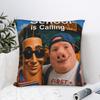 John Pork and Tung Tung Tung Sahur Back To School Is Calling Pillow Case Pillow Cover Soft Pillowcases For Chair Sofa Home Decor