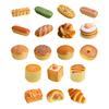 Simulation Bread Squeeze Toy Stress Relief Toast Cake Cheese Bagel Croissant Sensory Toy Decompression Realistic Food Fidget Toy