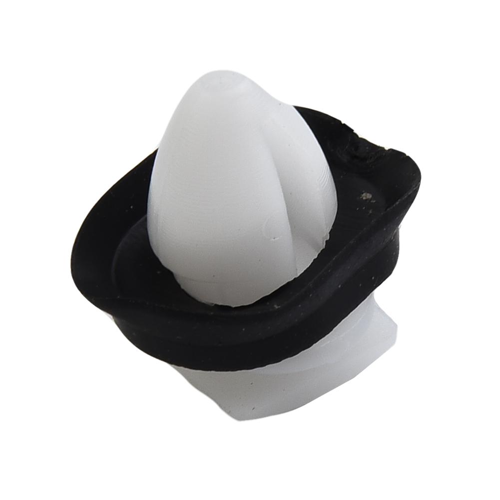ForDucato Außenseitenform Massage Untere Türverkleidungsclips, Weiß + Schwarz