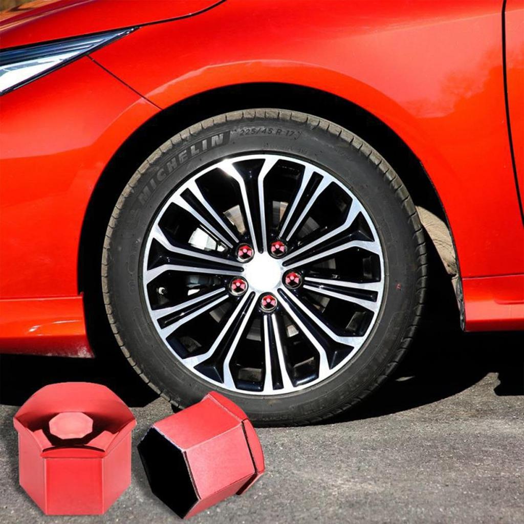 Wheel Nut Caps Set of 20 Car Tire Wheel Nut Cover Pranut Cap Wheel