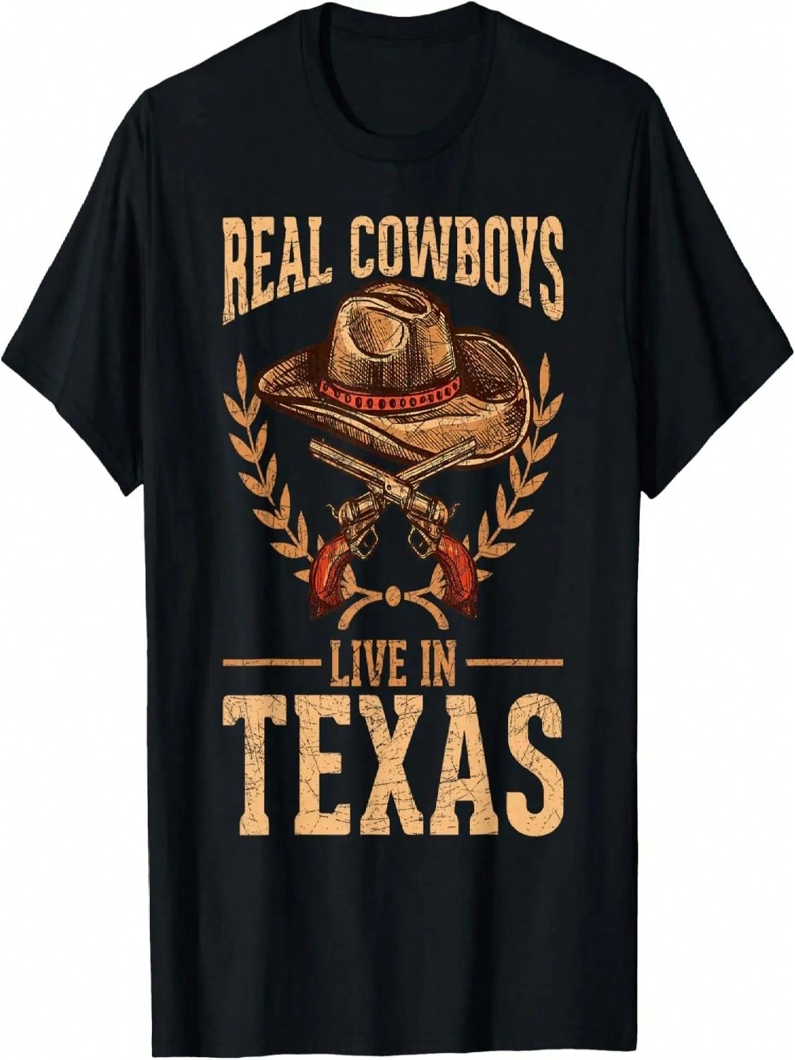 US State Texas Flag Patriotic Texan Cowboy Hat USA Texas T-Shirt S разноцветный