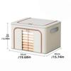 1pc Folding Storage Organizer Storage Box Clothing Large Capacity Down Jacket Quilt Clothing Stowing Tidying Home Organiza