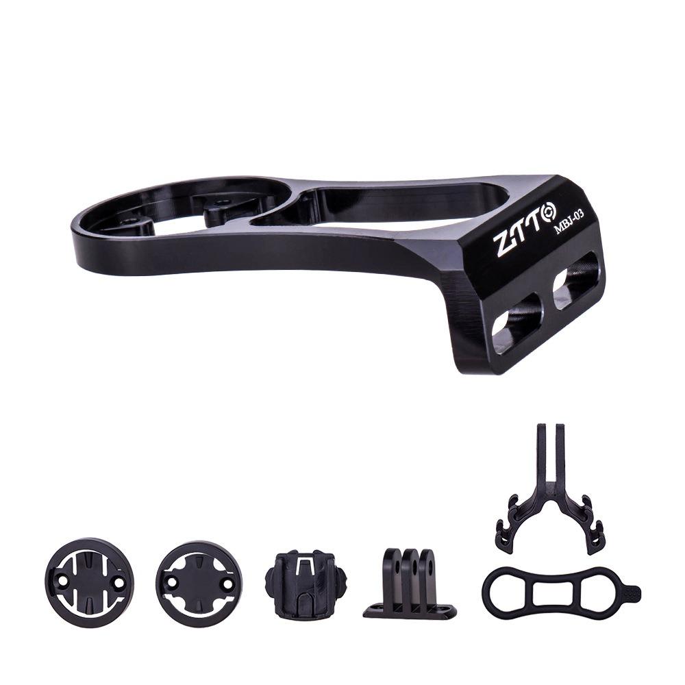 

ZTTO Bicycle Stem Computer Mount Aluminum Alloy Riding Equipment Mountain Bike Stopwatch Stand for Garmin Bryton GPS GoPro чёрный