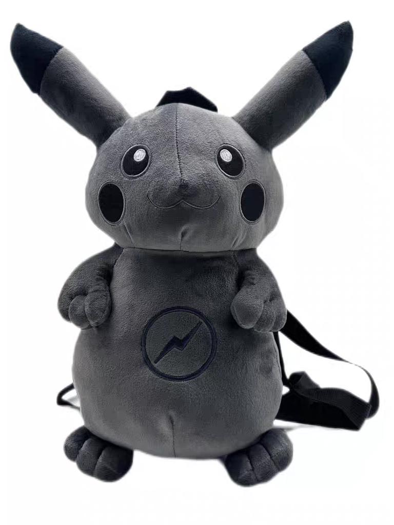 New Arrival Plush Backpack Anime Gengar Charizard Piplup Eevee Mimikyu Soft Stuffed Schoolbag Shoulder Bag Kawaii Toys