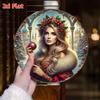 Flat Wall Metal Art Decor for Home Garden Cafe Christmas Vintage Gifts