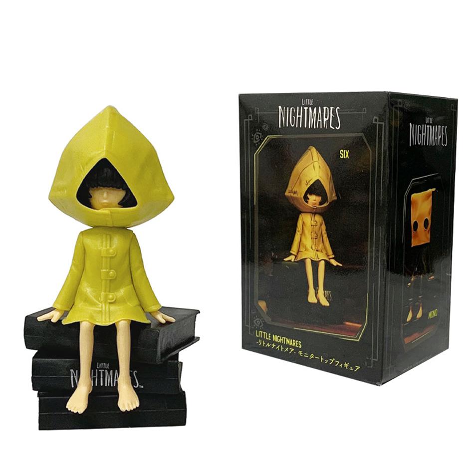 Hot Game Gk Little Nightmares Anime Figurine Six Figure Mono Action Figure Anime Game Pvc Action Figure Collectible Model Doll
