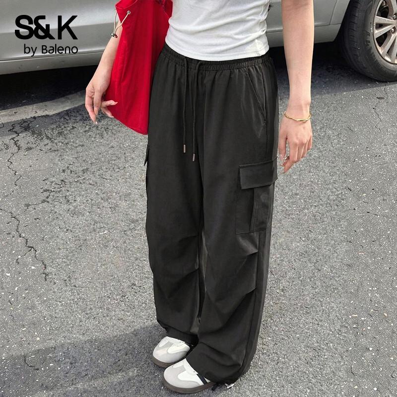 Baleno Women s Ice-Feel Cargo Straight Pants S