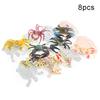Mini Colorful Simulation Frog Goldfish Figures Animal Bath Educational Kids Toy