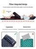 Moisture-Proof Inflatable Camping Air Mattress with Built-in Pump, 500g