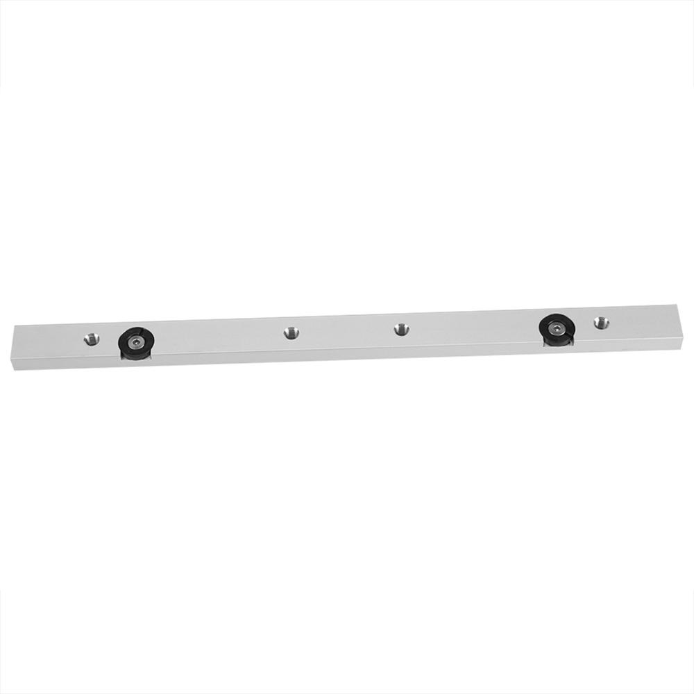 Silver Table Saw Gauge Rod Universal Miter Bar Rail Durable Miter Bar Slider  For Fixtures
