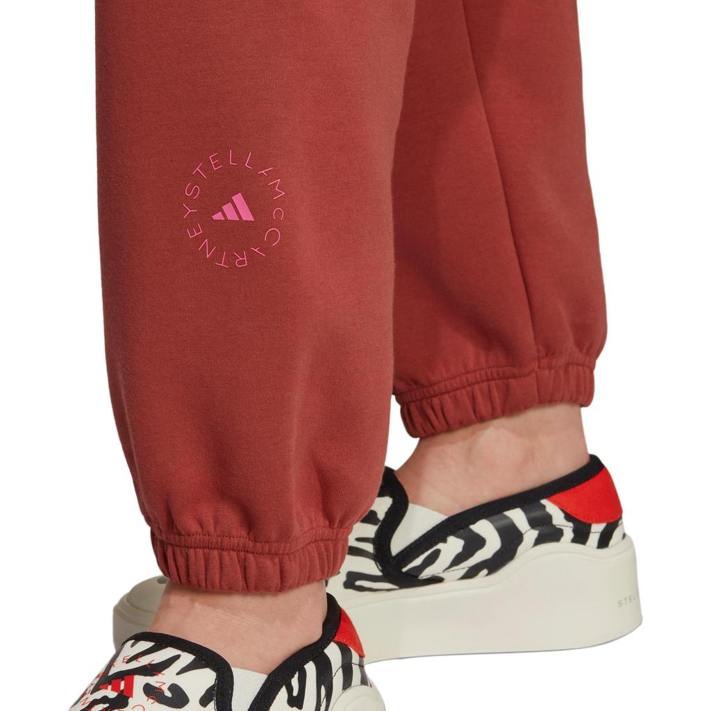 Adidas Solid Color Simple Drawstring Loose Sports Pants Unisex Bottoms Wild-Brown IB9030