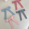 FANTASTIC PLANET Gingham Check Ribbon Hair Pin (4colors)