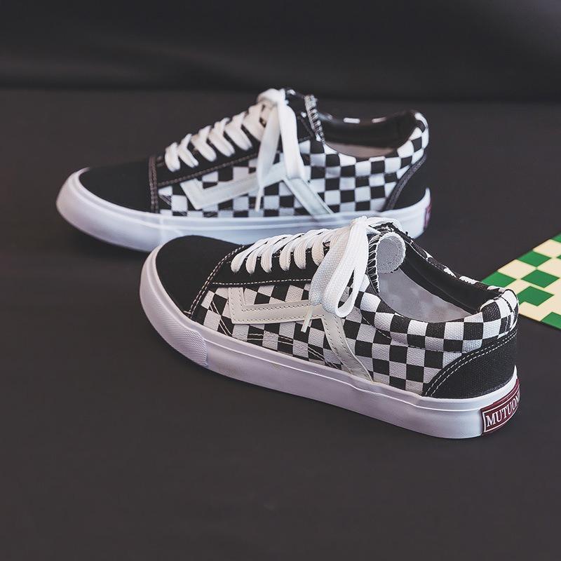 Spring new canvas shoes women's classic retro couple casual shoes Guochao student skateboard shoes