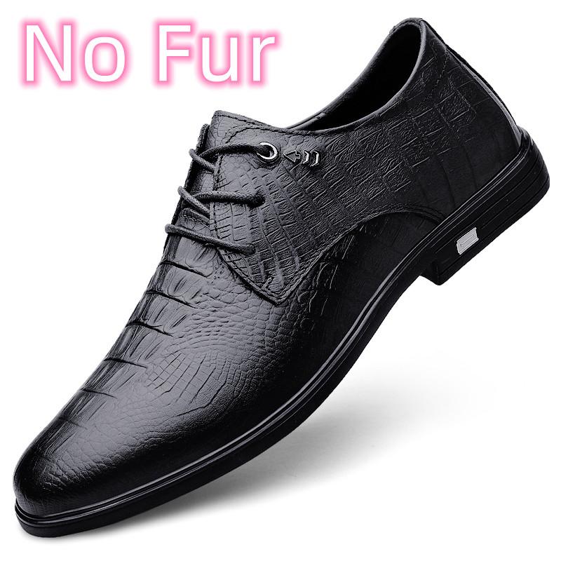 Fashion Luxury Men Oxfords Shoes Genuine Leather Men Casual Shoes British Style Fashion Shoes Lace-up Men Leisure Shoes Plus Size 36-46