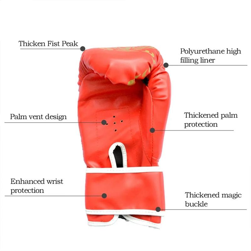 Mănuși de Box Respirabile Mănuși de Kickboxing Confortabile Mănuși de Box Profesionale Mănuși de Antrenament pentru Pumn pentru Copii Adulți