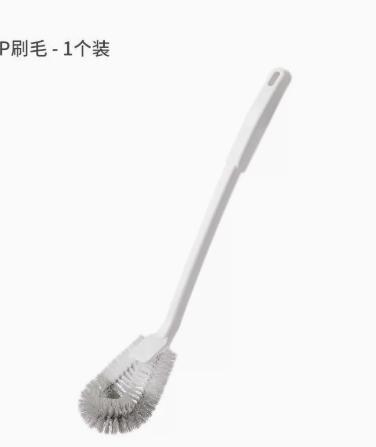 

Toilet Brush with Long Handle and Durable Nylon Bristles for Bathroom Cleaning Tool Suitable for Hard-to-Reach Areas and Thorough Sanitation One Size