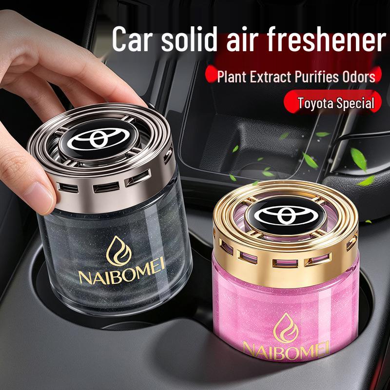 Toyota Corolla, Sienna, IZOA, Yaris, CHR, Raize Car Air Freshener: New Car Scent Solid Perfume